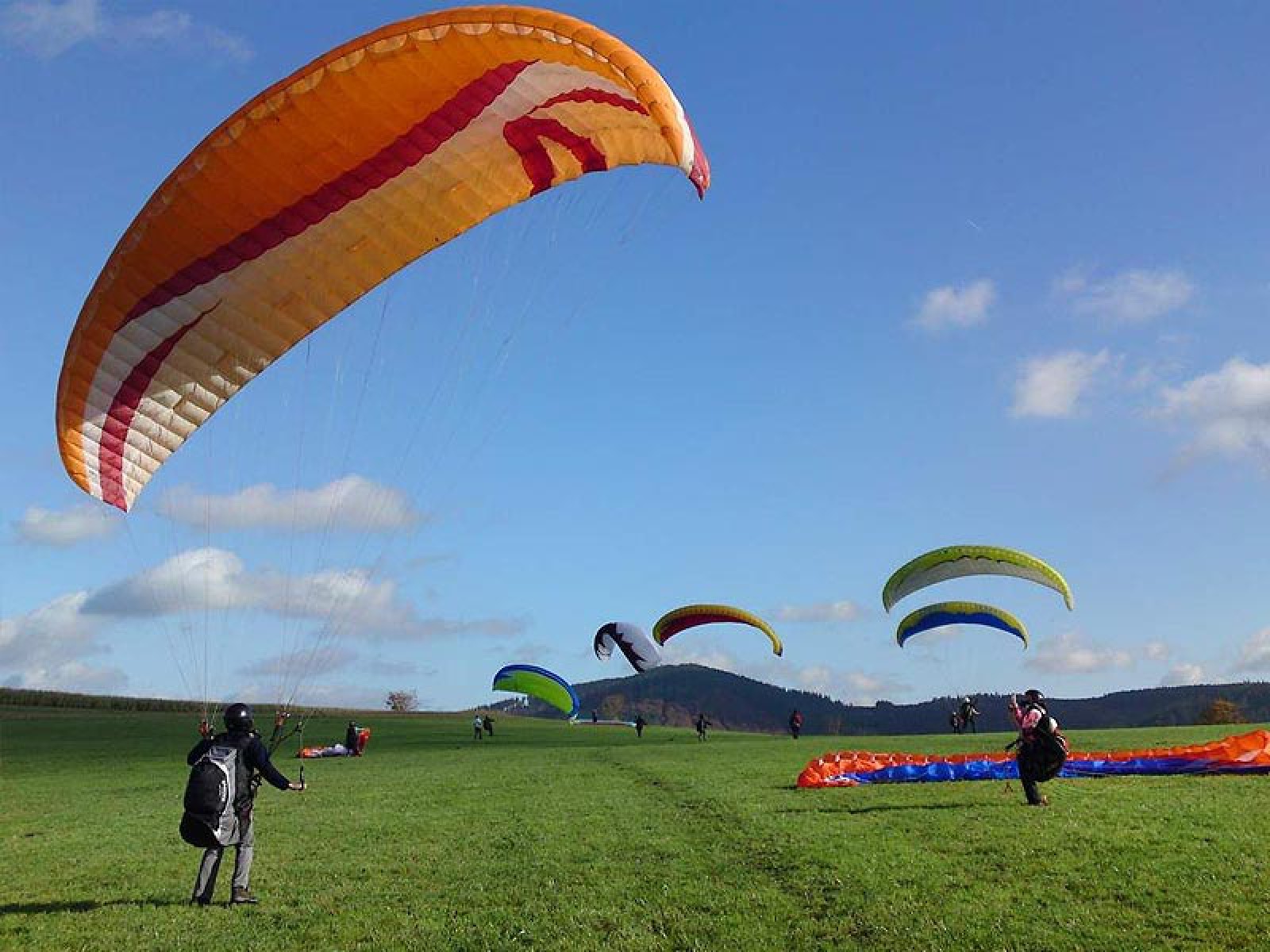 Rückwärtsstart-Training Sauerland