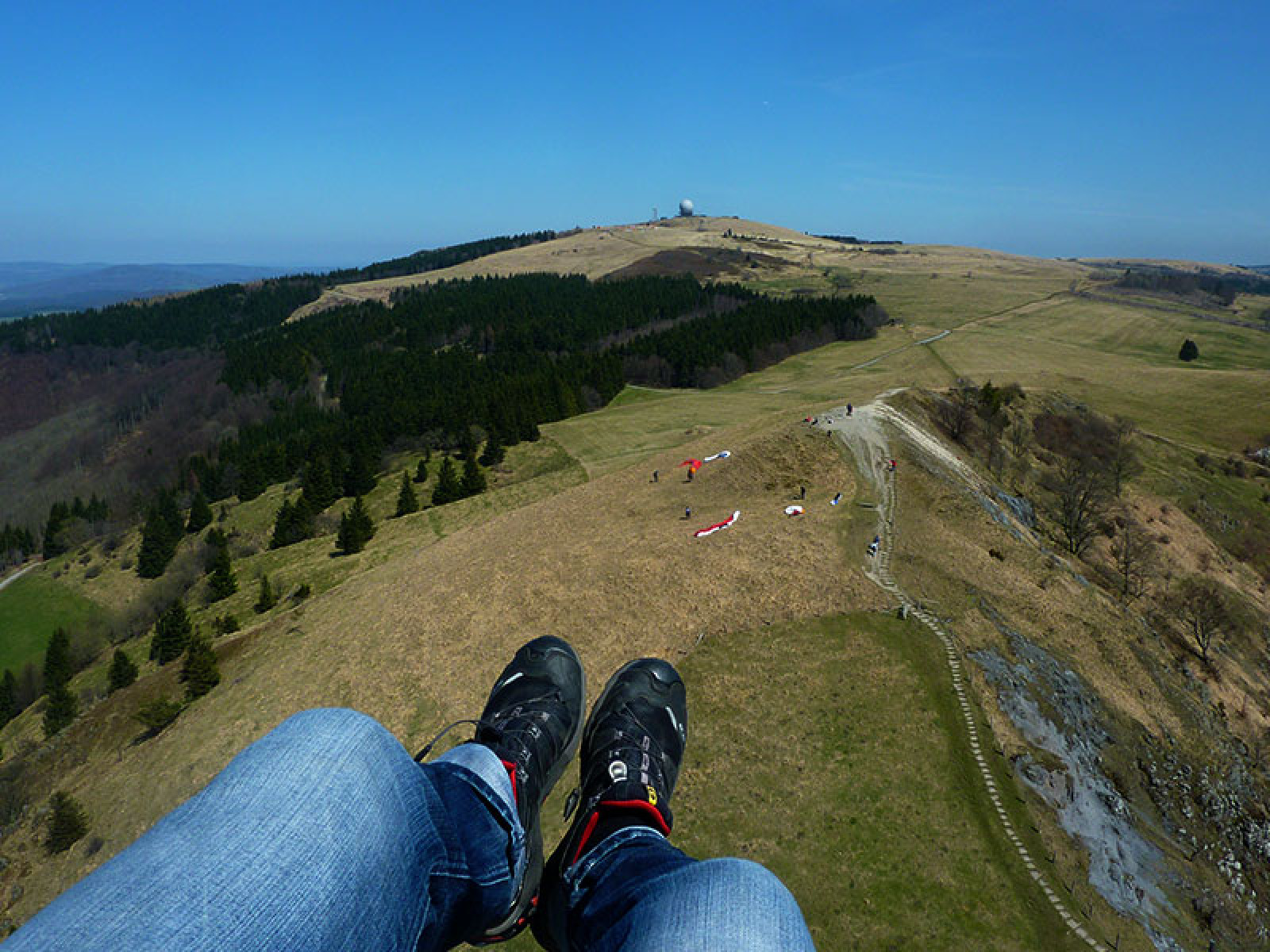 Soaring-Thermik-Rückwärtsstart-Trainingswoche Rhön