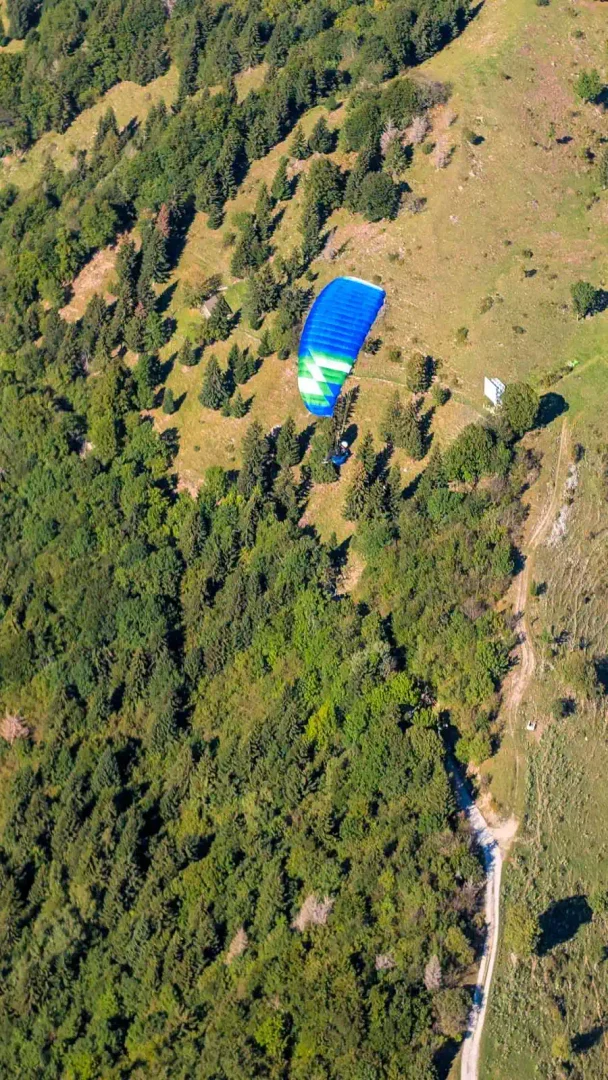 Gleitschirmfliegen in Slowenien