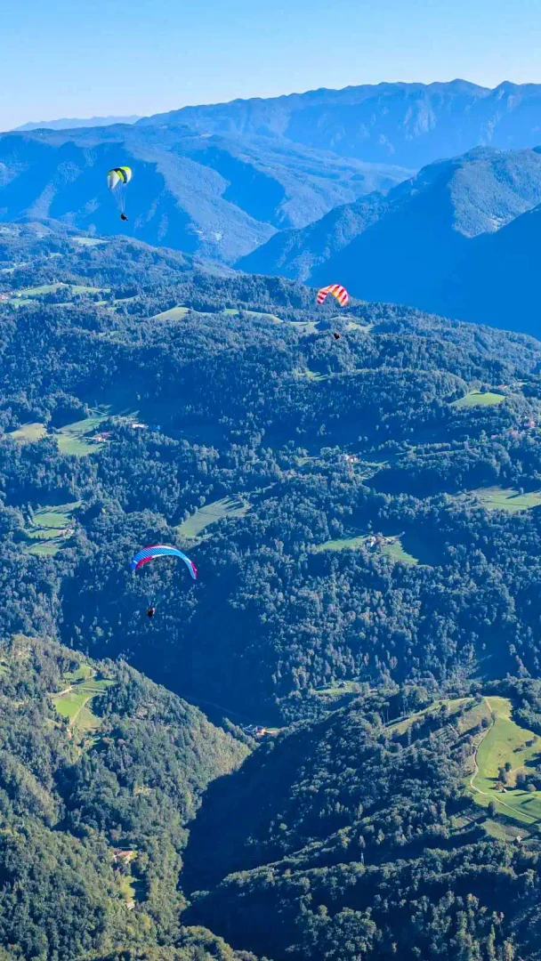 Thermikfliegen im Socatal