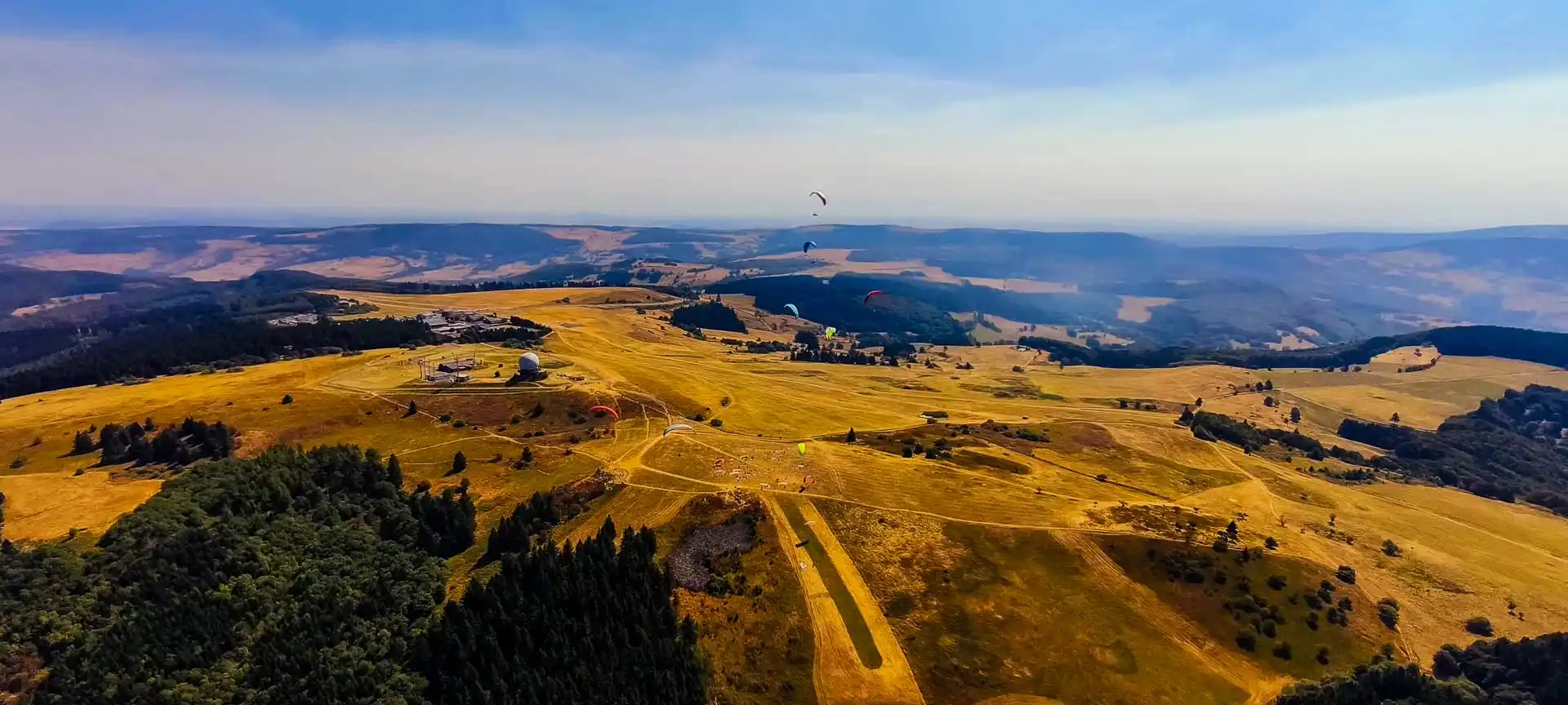 Die Wasserkuppe von oben...