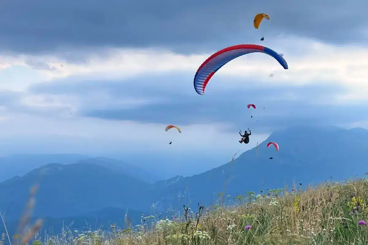 Die Bandbreite des Flugpraxistrainings in Meduno