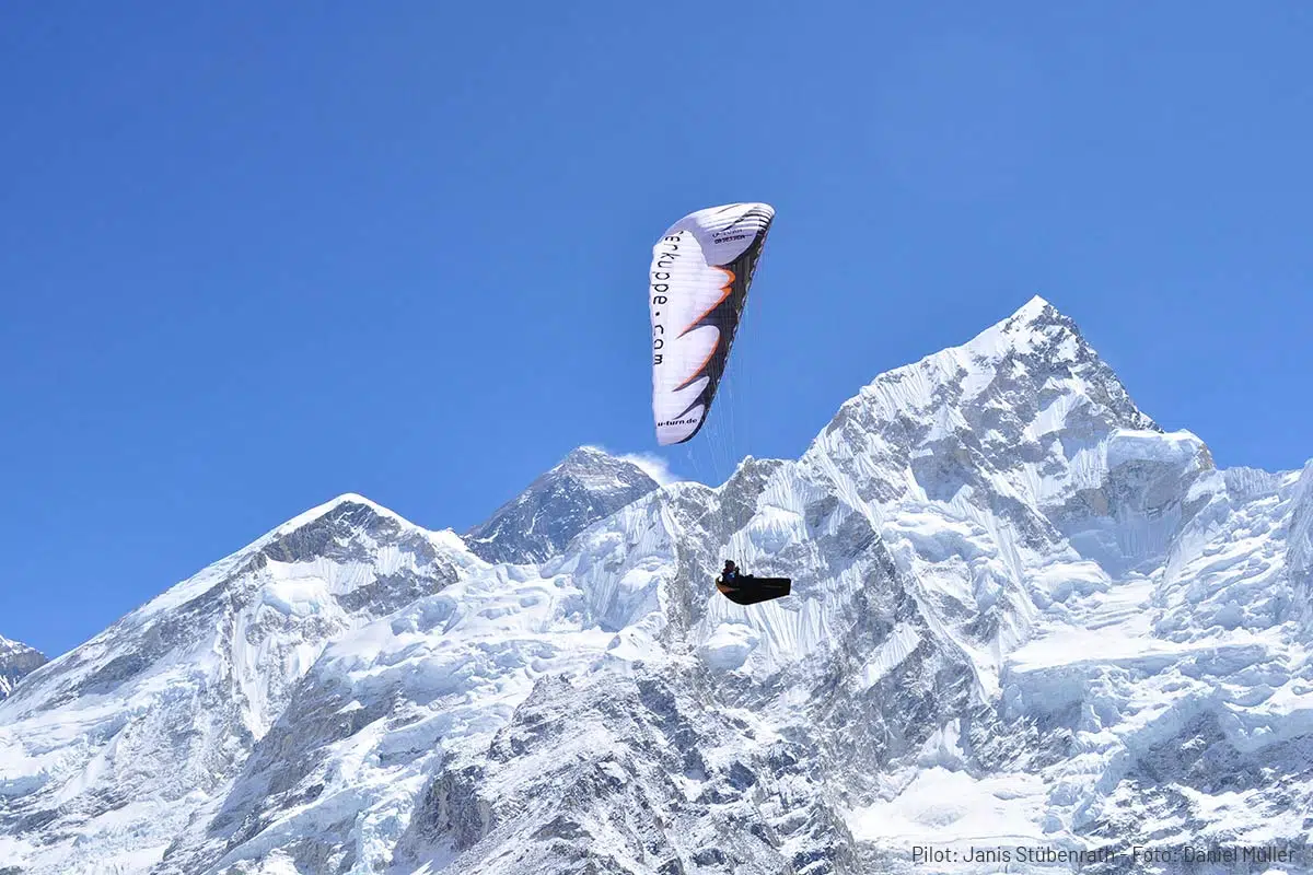 Höhenflug-Weltrekordversuch am Mt. Everest