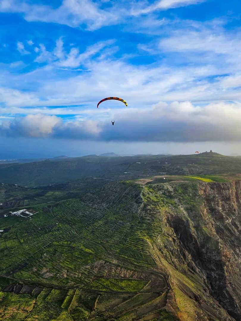 Lanzarote-Paragliding
