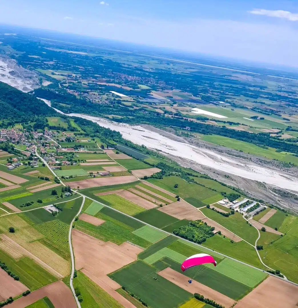Platz ohne Ende für Streckenflüge - und Landungen!
