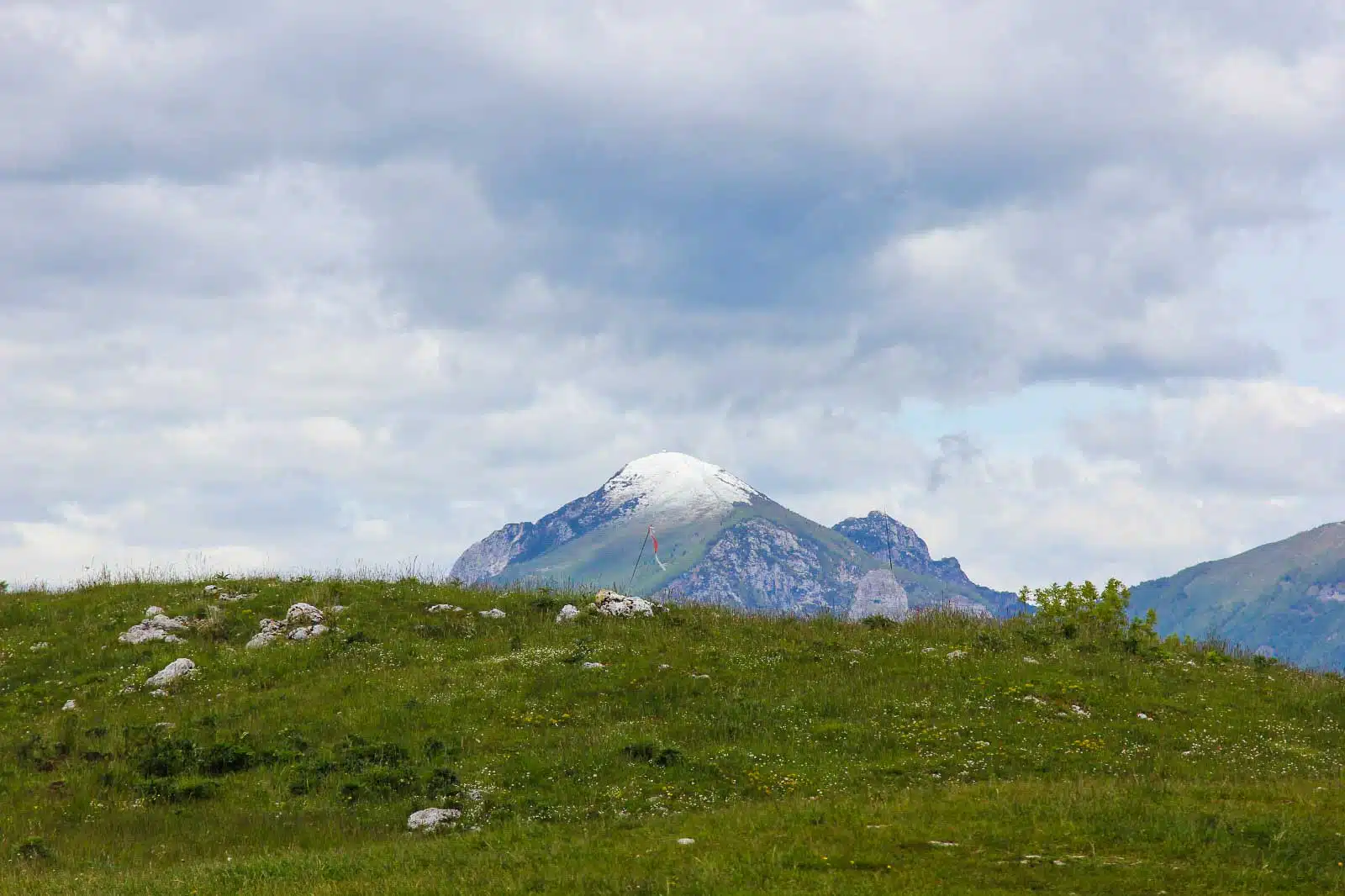 Hinterlassenschaft der Eisheiligen.....Schneehauben....