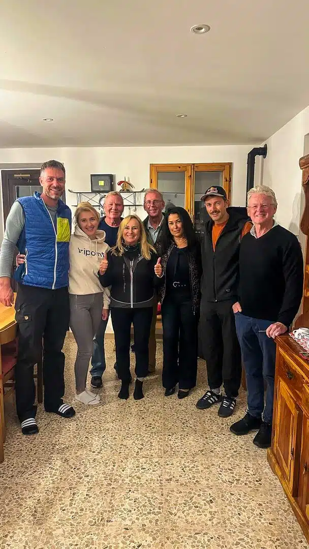 Gruppenfoto der Teilnehmer mit Moni im Casa del Cuore