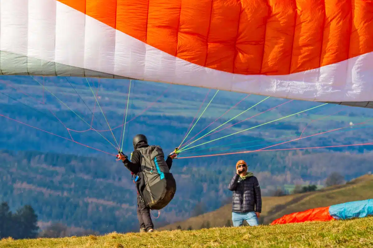 "Start frei!" zum Schulungsflug am Südhang der Wasserkuppe