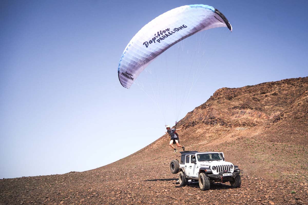 Mongolei-Expedition Papillon Paragliding