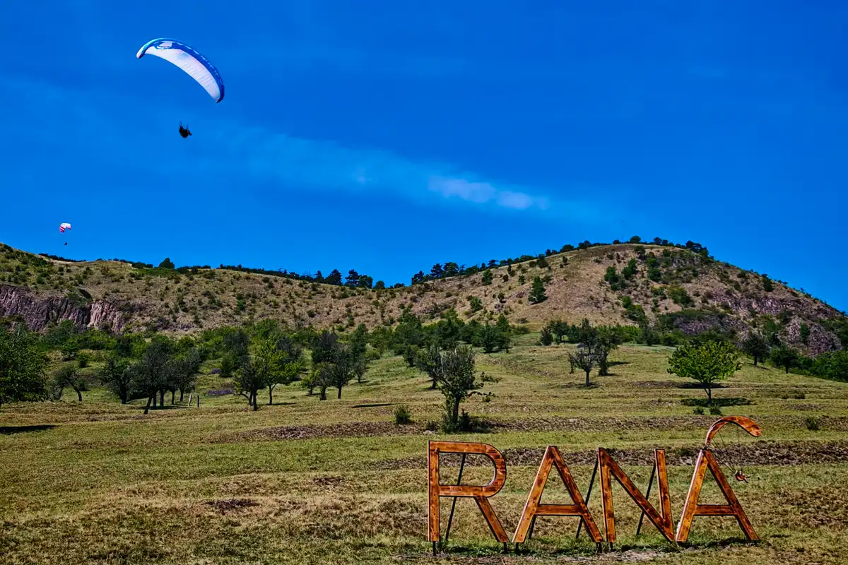 Raná Paragliding-Kompakt-Training mit Linus