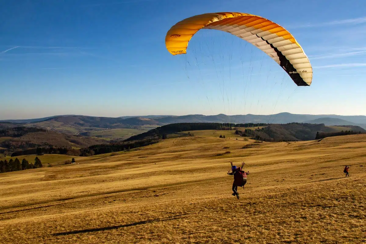 learning to fly - Wasserkuppe Südhang