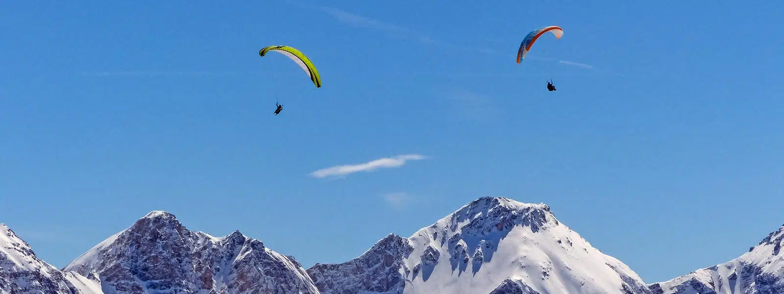 Thermikfliegen beim STR-Training im Stubai