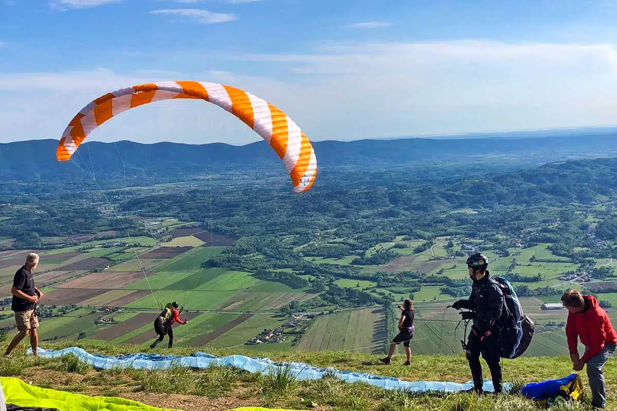 Slowenien Fliegercamp Lijak