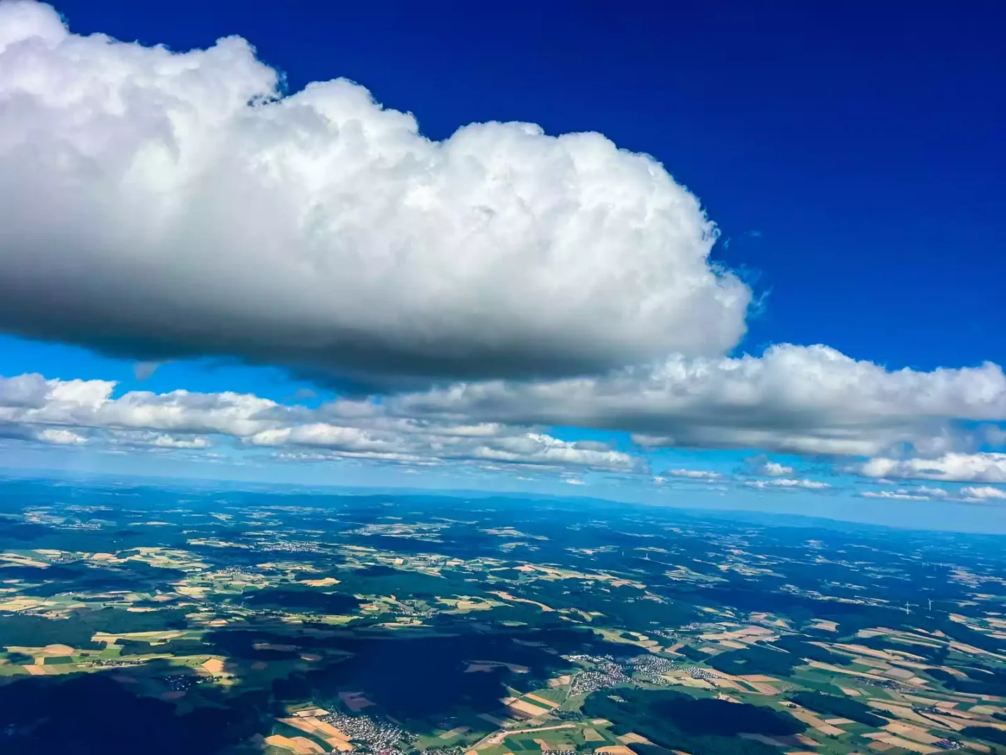 Unterwegs entlang der Wolkenstraße...