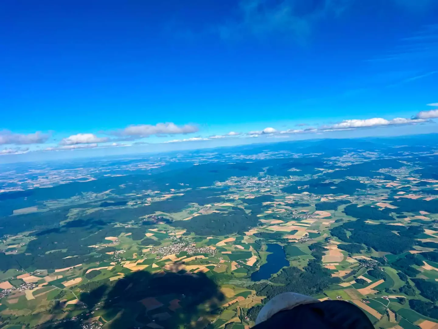 2.376 Meter maximale Flughöhe...